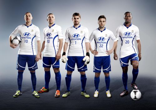 Hyundai Takimi_2_SoldanSaga_Karim Benzema, Lukas Podolski, Iker Casillas, Giuseppe Rossi ve Daniel Sturridge.
