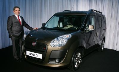 Fiat Marka Direktörü Okan Baş ve Yeni Fiat Doblo