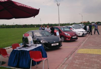 Toyota Plaza Mıçı Çağ Üniversitesinde