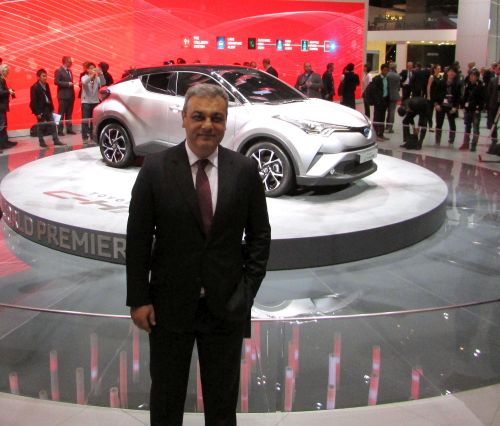 Toyota Turkiye Pazarlama ve Satis A.S. CEO'su Ali Haydar Bozkurt, C-HR ile-2